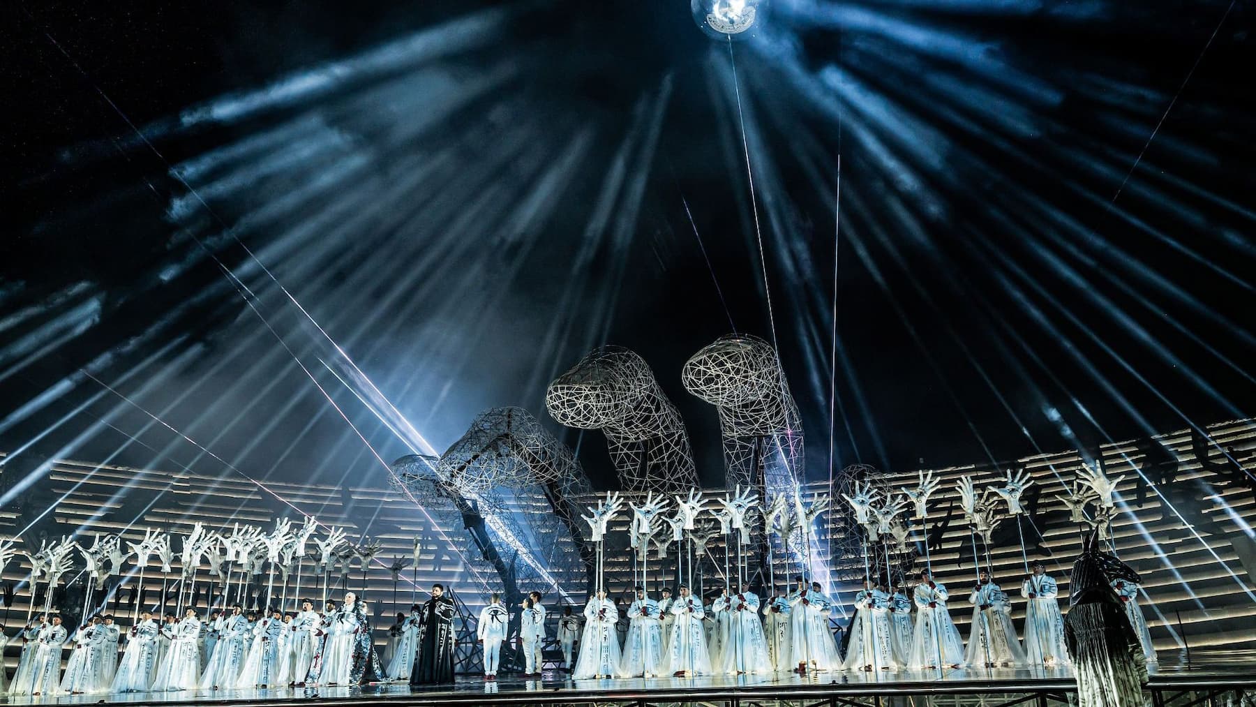 Allestimento Aida all'arena di Verona